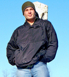 Brent in a black jacket